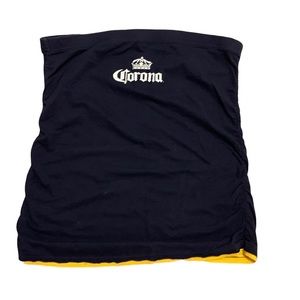 Corona Black and Yellow Crop Top